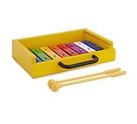Mini Compact Glockenspiel by Gear4music Rainbow Keys