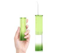 Mini-Compact Water Flosser Portable Cordless Dental Pick Collapsible Tank
