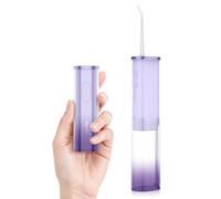 Mini Compact Water Flosser Portable Cordless Dental Pick for On-the-Go