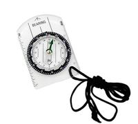 Mini Compass - Acrylic Survival Gear For Accurate Navigation, Portable Lightweight Compass For Outdoor Adventures, Tool Backpacking Hiking Camping Hunting Survival
