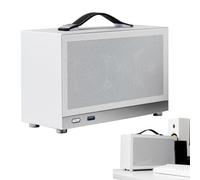 Mini Computer Case - ITX Mini Aluminum Chassis, Compact Desktop Enclosure, Reinforced Portable Metal Housing, Lightweight Laptop Frame | for Home Computing Setup Transport Placement Tech