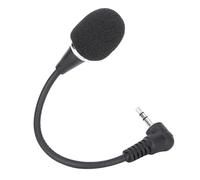 Mini Condenser Microphone Professional Omnidirectional Vocal Pickup for Stage and Lecturer Black Metal