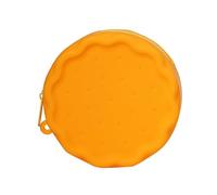 Mini Cookie Shape Makeup Bag, Silicone Zipper Cosmetic Travel Bag, Cute Coin Purse Lipstick Organizers Bag for Women Girls