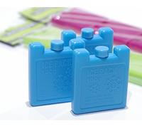 Mini Cool bag ice packs x3 blocks Ideal for cold lunch boxes