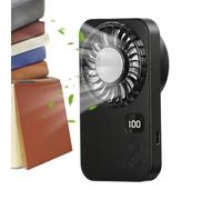 Mini Cooling Fan 100 Speeds Rechargeable Desk Wind Blower