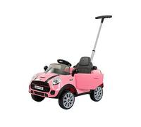 Mini Cooper Play Push Car With Parental Handle One Colour