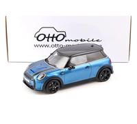 OTTOMOBILE OT982 1:18 MINI COOPER S BLUE 2021