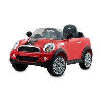 ROLLPLAY Mini Cooper S Roadster 6 Volt Car with RC - Red - Red red One Size