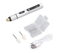 Mini Cordless Rotary Tool - Adjustable Speed, Portable Grinder & Polishing, Nail Trimming, 300mAh Lithium Battery, Comfortable Grip, 6 Accessories Included