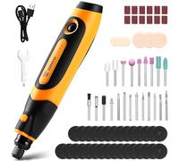 Mini Cordless Rotary Tool: DEKOPRO 3.7V Rotary Tool, Complete with 70 Accessories, Suitable for All Manner of DIY Projects Including Grinding, Carving, polishing, Drilling and Cutting.
