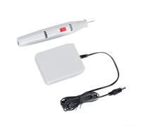 Mini Cordless Rotary Tool, Mini Portable Electric Rotary Tool Kit Precision Engraving for Metal Wood Plastic Carving Lightweight with Independent Battery Box Dual Color Switch(Gray)