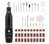 Mini Cordless Rotary Tool Set, 42Pcs Accessories, 3.7V 3000rpm Rotary Tool Kit USB Rechargeable with LED Light, Mini Electric Grinder for DIY Engraving, Grinding, Polishing