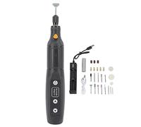 Mini Cordless Rotary Tool Set 5 Speed Electric Grinder with LED Light USB Plug