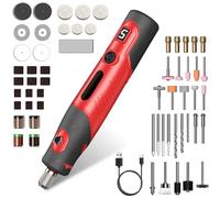 Mini Cordless Rotary Tool, USB Charging, 5-Speed Rotary Tool Kit with 163Accessories, Multi-Purpose 4,2V Power Multi Tool for Sanding, Polishing, Drilling, Etching, Engraving, Cutting, DIY