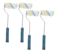 Mini Corner Paint Roller Brush for Interior Walls and Small Corners | Fiber Material, Reusable Cleaning, Removes Air Bubbles, for Crafters and Maintenance Workers, Craft Printing Random Color