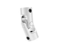 Mini Coupling D8 L18 Universal Joint Diameter 8mm Length 18mm Model Ship Car Coupler Gimbal Cardan 1Pcs(2mm to 2.3mm)