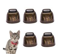 Mini Cowbell Loud Anti Lost Bell, Retro Decorations | Goat Bells for Goat Collar, Farm Animal, Llama, Pet, Sleigh