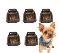 Mini Cowbell Loud Anti Lost Bell, Retro Decorations | Goat Bells for Goat Collar, Farm Animal, Llama, Pet, Sleigh
