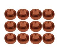 Mini Cowgirl Hats, Doll Hat Accessories, Cute Western Decor, Adorable Design Lightweight Party Embellishments Set, for Baby Showers Wedding Crafts Festivals, 2.17x1.73x0.79 Inches