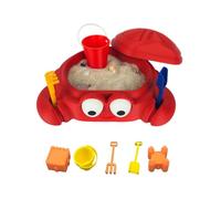 Mini Crab Sandbox with Lid, Mini Turtle Sandbox Desk Toy, Zen Garden for Desk, Stress Relief Novelty Gift for Adults, Desktop Decor Accessory for Home and Office