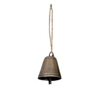 Mini Craft Bells - Hangable Metal Decor, 2.6cm Tiny Bell for Wind Chime Making, Vintage Bronze Ringer with Clear Acoustic Tone, Ornament Hardware Kit for Christmas Trees Dog Training Wedding Decor