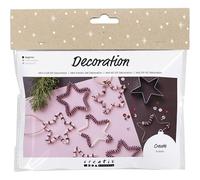 Mini Craft Kit Decoration - Make 6 Christmas Stars - 1 Pack