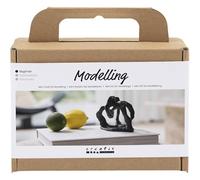 Mini Craft Kit Modelling, Black, Sculpture, 1 Pack