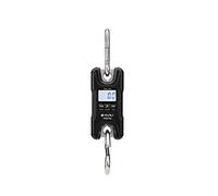 Mini Crane Scale,Klau Portable 500 kg / 1000 lb Heavy Duty Digital Hanging Scales LCD Display with Backlight for Home Farm Market Fishing Hunting Black