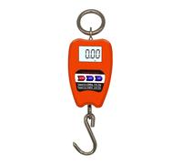 Mini Crane Scale Weighing Digital Industrial Hanging 200Kg/441Lb Heavy Duty Hook Scales Orange