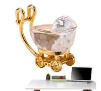 Mini Crystal Ornaments - Universal Pram Ornaments, Pram Pendants, Reusable Wedding Gift Decoration, Crystal Stroller Accessories | for Showers, New Birth