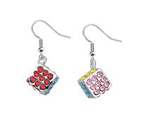 Mini Cube Earrings Cube Gift Nerd Earrings Math Jewelry Geek Earrings (Cube Earrings EU)