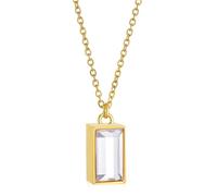 Mini Cube Urn Necklaces Cremation Jewelry for Ashes for Women Men Cremate Urn Locket for Human Ashes Holder Memorial Jewelry with Crystal Front, Stainless Steel, No Gemstone