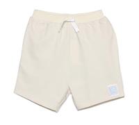 MINI CUDDLES Baby Boys Knit Shorts With Dinosaur Applique, Off White (6-9M)