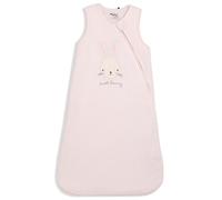 MINI CUDDLES Baby Girls Rabbit Embroidered Sleeping Bag, Pink (6-12M)