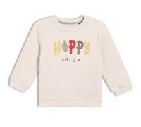 MINI CUDDLES Baby Unisex Graphic Printed Sweatshirt, White (12-18M)