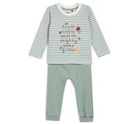 Mini Cuddles Baby Unisex Printed 2pc Set, Sage - 18-24 Months