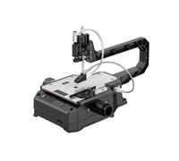 Mini Cut Off Machine, Desktop Curved Saw, Small Household Woodworking, Dust-Free Wood Cutting Machine, Wire, Scroll Multifunctional Flower,for Cutting Brass Steel DIY(Package 1)