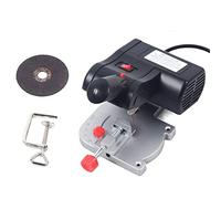 Mini Cut Off Machine JIF-DC50B Metal Cutting Chop Saw Precise Cut 90w Portable Mitre Saw with Steel Cutting Blade 185 * 135 * 150mm Table Saw for Art craft Plastic/Wood/Stone Metal Cutting