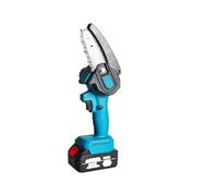 Mini Cut Off Machine, Mini Electric Chainsaw Cordless Handheld Saw for Home Outdoor Wood Cutting Powered,for Cutting Brass Steel DIY(10000 A2)