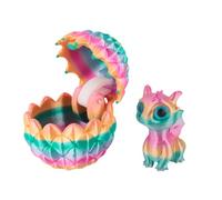Mini Cute 3D Printed Dragon - 3D Printed Animals, Dinosaur Egg inside to Fill Surprise Animal Toys, 3D Printed Dragon Eggs for Kids, Dinosaur Eggs for Kids Birthday Gifts