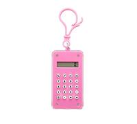 Mini Cute Calculator with 8 Digits Display Portable Pocket Electronic Calculator Candy Color for Office School Students Children Math Learning Stationery Supplies Random Color