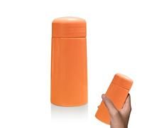 Mini Cute Water Bottle, 150ml Mini Cute Coffee Vacuum Flasks Insulated Bottle Mini Metal Water Bottles Stainless Steel Vacuum Insulated Coffee Travel Mug (Red)