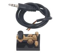 Mini CW Key Shortwave Radio Manual Morse Code Telegraph Key Collectible Ornament