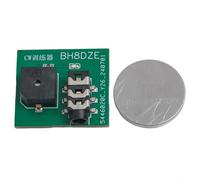 Mini CW Trainer Hand Key Exerciser with LED Rhythm Indicator and Buzzer for Vertical Horizontal Sweep & Mechanical -Automatic Keys,