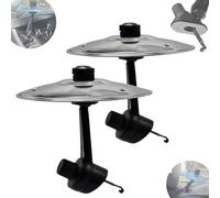 Mini Cymbal for Car,Car Crash Cymbal,Car Cymbal Air Vent, Mini Drum Crash Cymbal for Car Vent,Easy Installation And Rugged,Cars Mini Cymbal Make Your Driving More Fun (A*2)