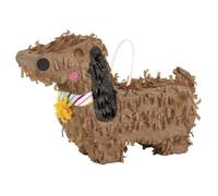 Mini Dachshund Pinata Favor Decoration (20cm x 14cm) - Adorable & Unique Handcrafted Design - Perfect for Parties & Events - 1 Pc