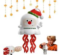 Mini-Dancing Ghost, Halloween & Christmas Fun Statue, Wind-Up Swing Dancer for Holiday Home Decorations,Style A