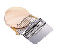 Mini Darning Machine, DIY Portable Darning Loom Knitting Machine Weaving Tool for Household Mending Jeans Socks Clothes (14 Hooks)