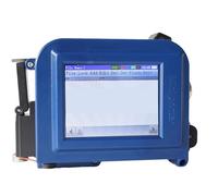 Mini Date Inkjet Printer Handheld Coder Portable Small 12.7MM Marking Bottle Cap Text Flat Coding Machine Sensitive Touch Screen The Weld Is Strong