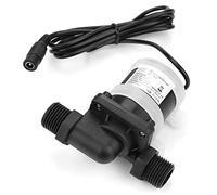 Mini DC - Long Life, Low Noise - Suitable for Small Fish Pond, Solar Water Heater Black